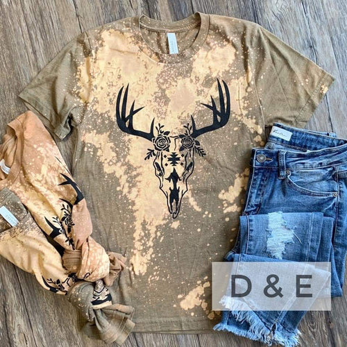 Bleached Deer Skull T-Shirt